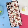 Cartoon Dachshund Sausage Dog Phone Case For Samsung Galaxy S23 S22 Ultra Note 20 10 S8 S9 S10 Plus S20 FE S21 FE Cover