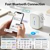 Компактный Bluetooth Термонаклейки Принтер Портативная Мини Машина для Печати Этикеток Для Офиса Дома Маркировка