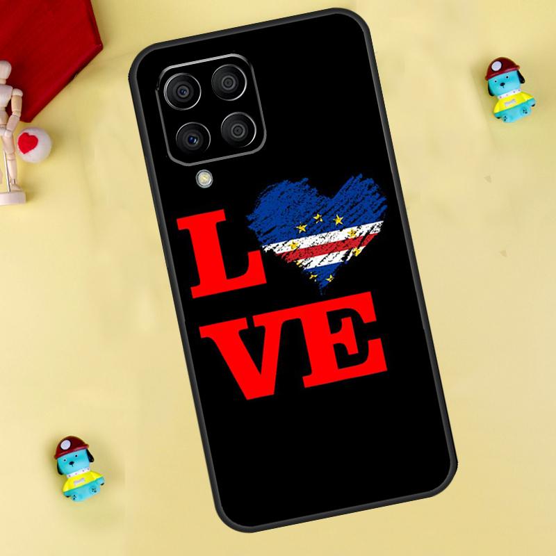 Cape Verde Flag Coat of Arms Case For Samsung Galaxy M31 M21 M35 M12 M13 M14 M15 M06 M16 M36 M56 M53 M32 M52 M55 M34 M54