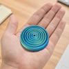 Interstellar Decompression Toy, Gradient Macaron Color Spiral Ring, 3D Printing Vortex Stress Relief Fidget Toy, for Kids Adults Gifts