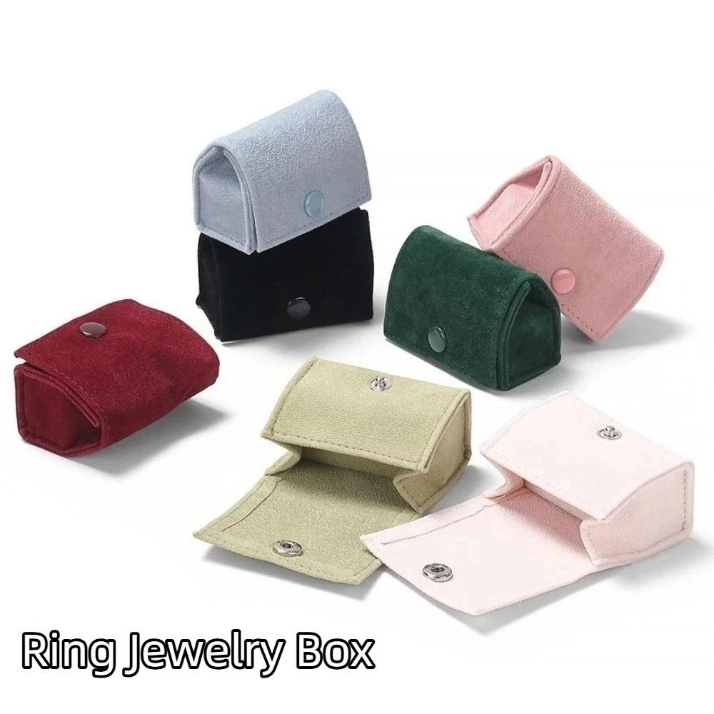 Multi-purpose Mini Storage Box Portable Jewelry Case Exquisite Ring Jewelry Box Gifts