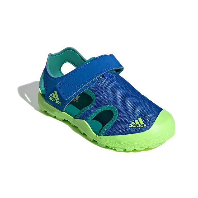 adidas Капитан Тоей Низкие детские сандалии Детские сандалии Синий Зеленый EF2242