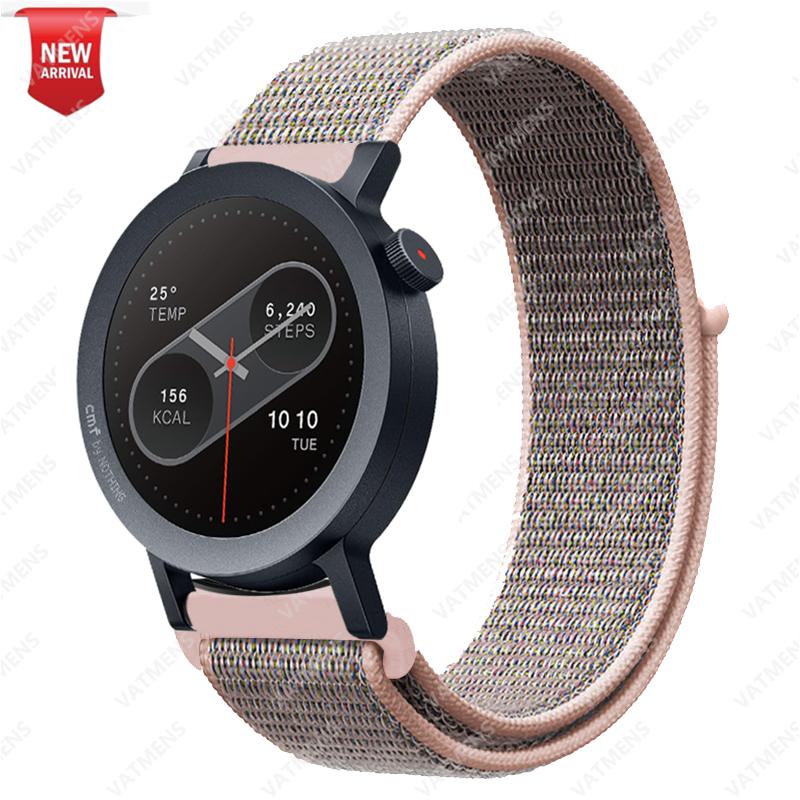 Ремешок для смарт-часов CMF Watch Pro 2, сменный браслет, нейлоновый спортивный ремешок-петля, ремешок для CMF Watch Pro 2