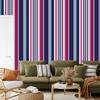 Colorful and vertical stripes wallpaper for living room and bedroom 50x1000