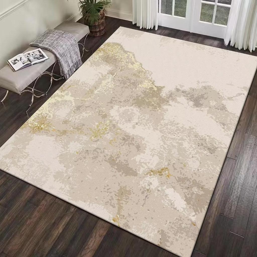 Современный абстрактный ковер светло-серый ковер для гостиной прихожей 200x300см ковер большой площади моющийся украшение спальни напольный коврик