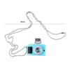 Unisex Punk Men Women Flash Camera Fashion Jewelry Sweater Chain Music Pendant Necklace