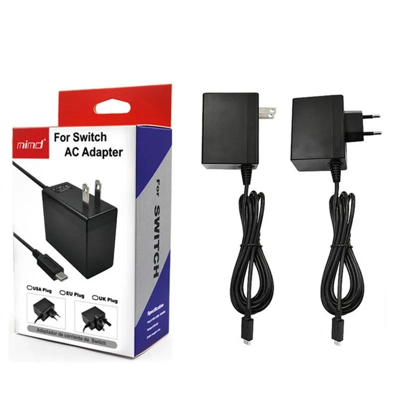 Зарядное устройство для Nintendo Switch Кабель питания Адаптер Быстрая зарядка Совместимо с Nintendo Switch/Switch Lite/Switch OLED