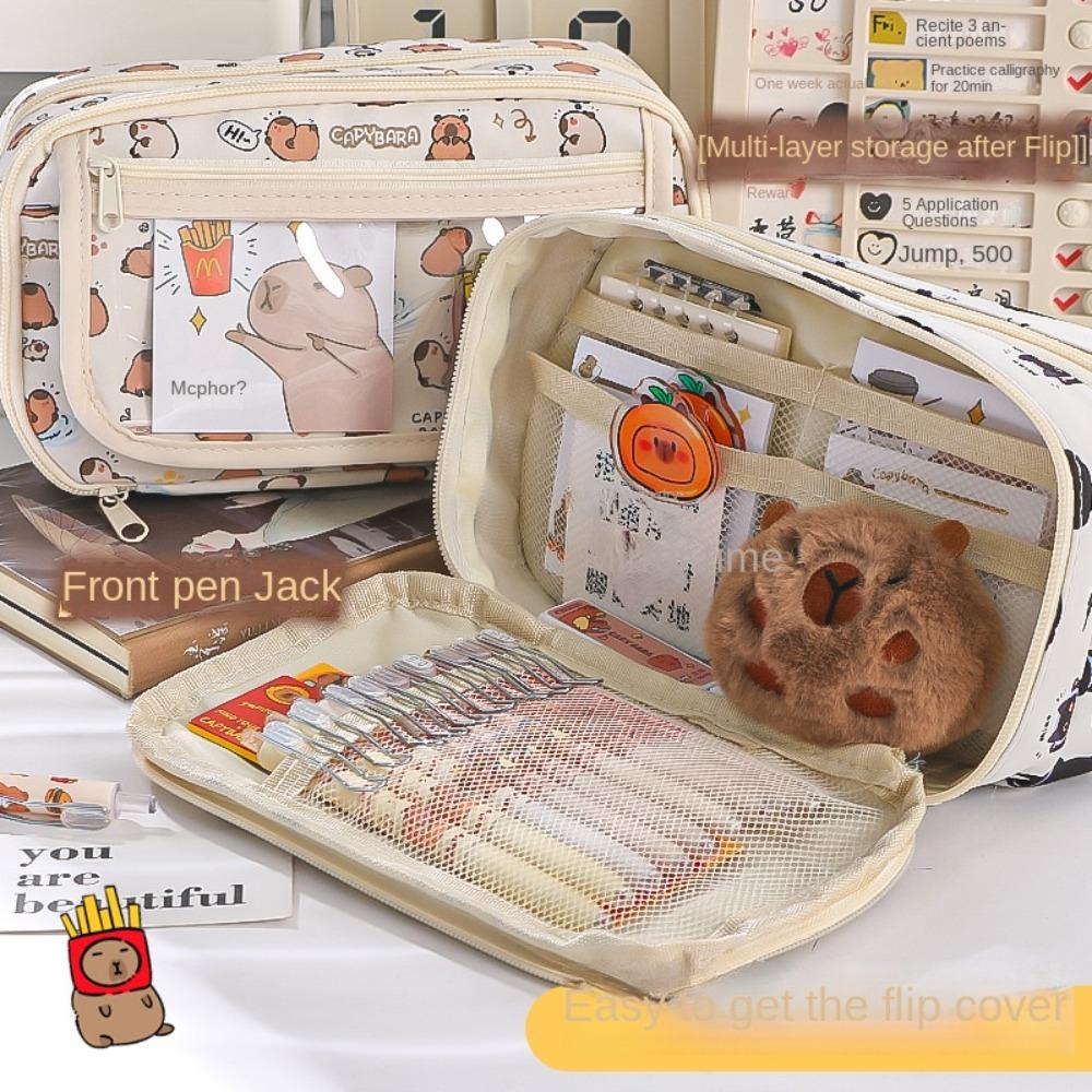 Милый пенал мультяшный пенал сумка для ручек пенал для студентов