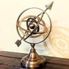 Brass Celestial Globe Large Size  Armillary Globe Showpiece  Handmade Brass Armillary Sphere Map   Nautical Decor, Brass Decor