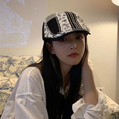 Винтажный берет Harajuku для женщин, японская модная уникальная нишевая фуражка в европейском стиле, британская уличная фуражка