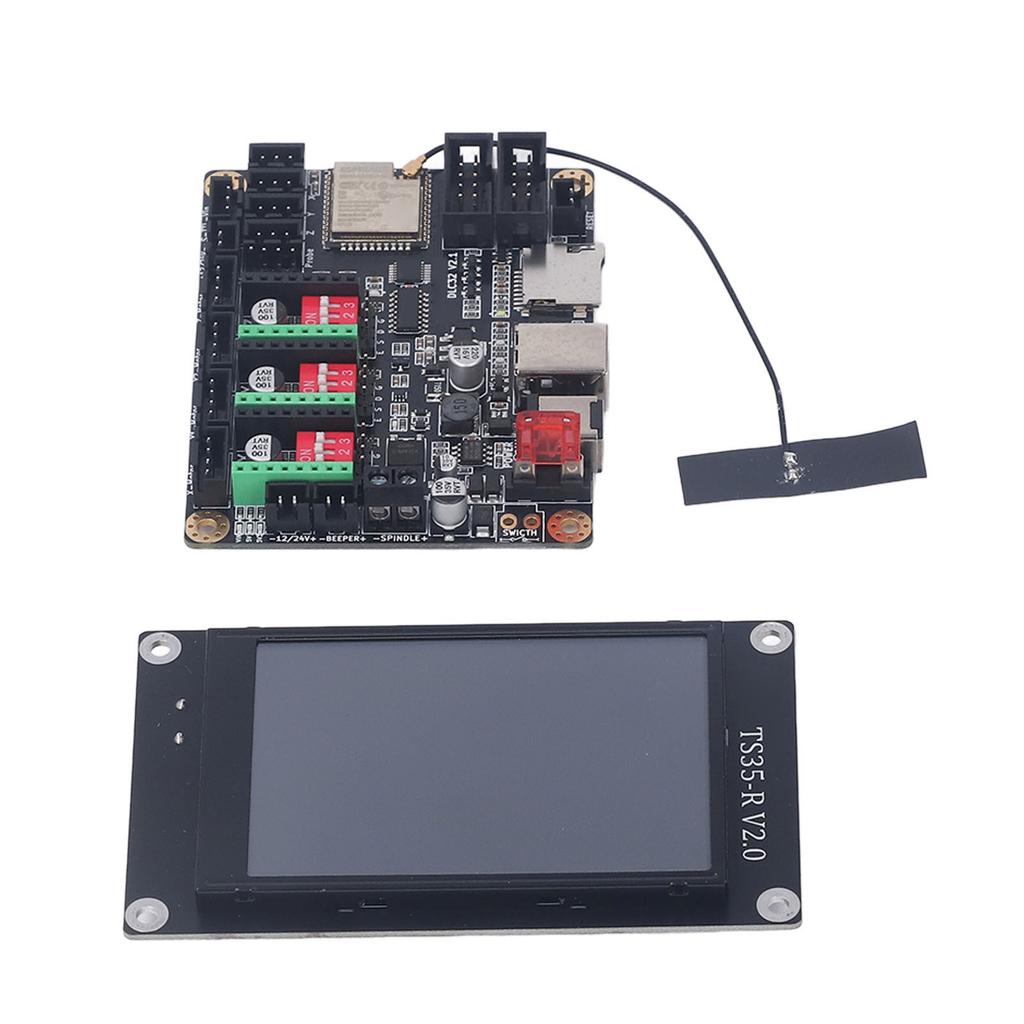 12-24V DC Laser Engraving Machine Kit Desktop Engraver Universal 3.5in Display Monitor TS35-R V2.0 Touch Screen Kit for DIY