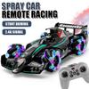 Formula F1 Spray Remote Control Stunt Car Drift Side Shift Four-wheel Drive Racing Car Children's Remote Control Toy Car