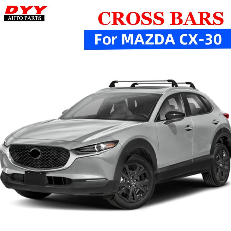 Внешние поперечные дуги багажника на крышу Mazda CX-30: Индивидуальное решение для багажа