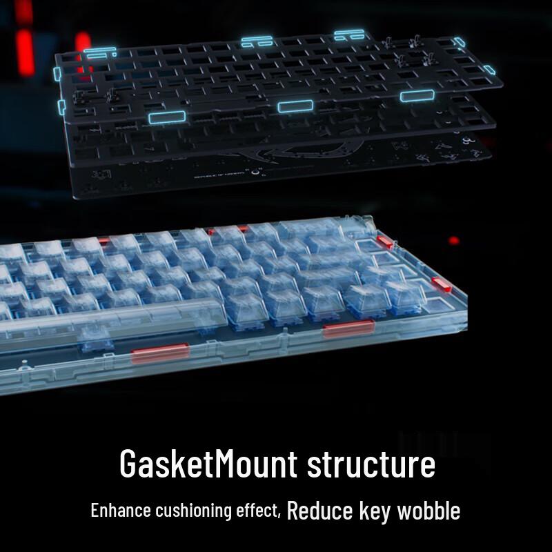 ASUS ROG Strix X Tri-Mode Hot-Swappable Mechanical Gaming Keyboard