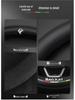 Suede Carbon Fiber Steering Wheel Cover for Baojun RS3, RM5, E200, RS5, E300, Valli.