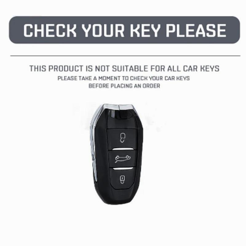 Металлический чехол для ключей от машины для Peugeot 207 3008 208 308 2008 307 508 5008 407 301 206
