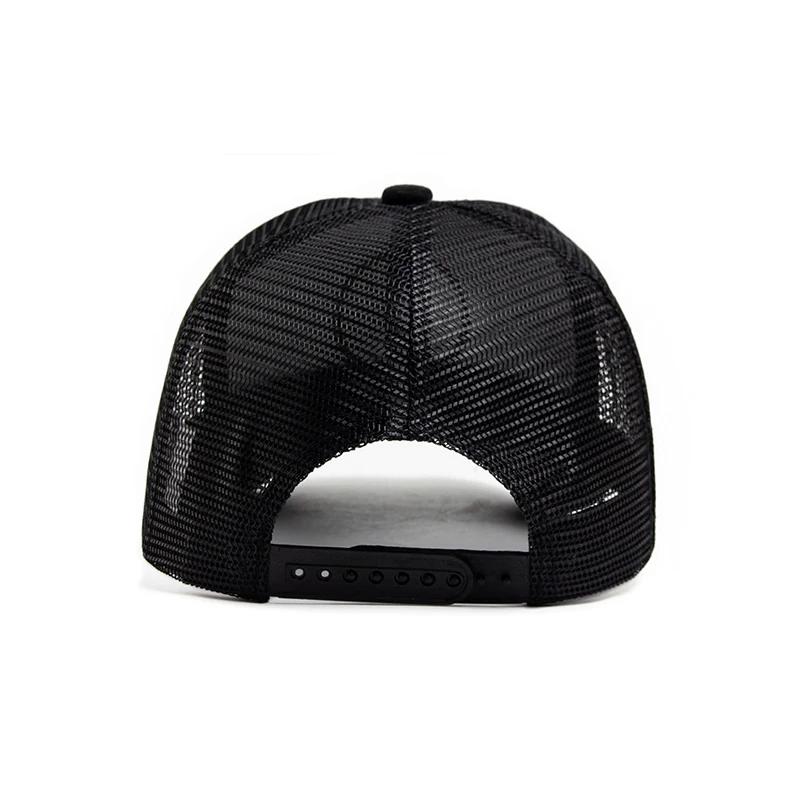 Летняя сетчатая бейсболка для женщин и мужчин, кепка-snapback, повседневная, дышащая, с буквенным значком, унисекс, хип-хоп, тракер, для активного отдыха, спортивная, папина кепка
