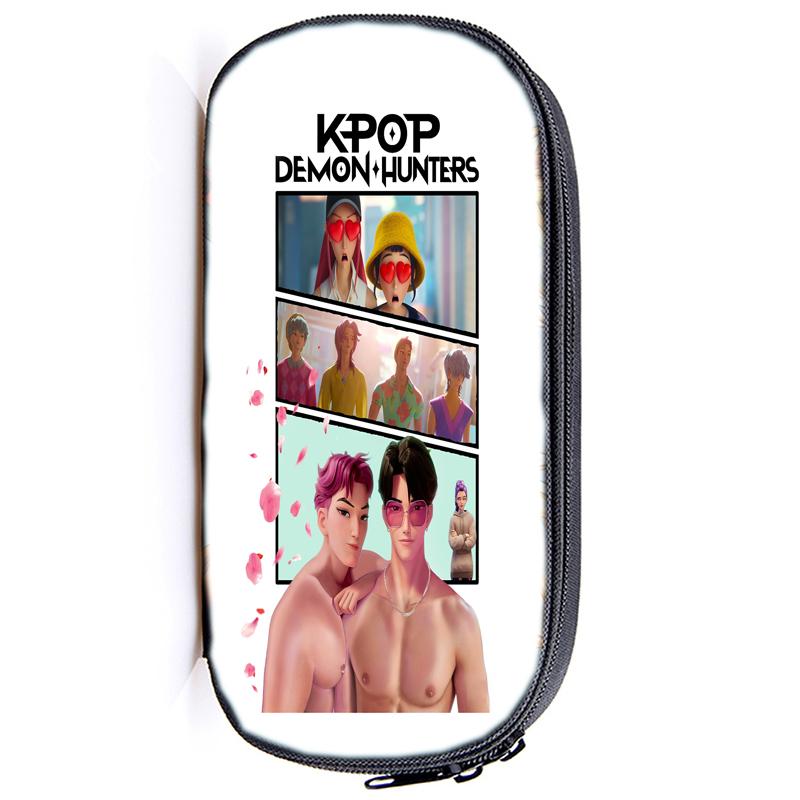 Пенал Huntrix Kpop Demon Hunters для студентов с несколькими отделениями
