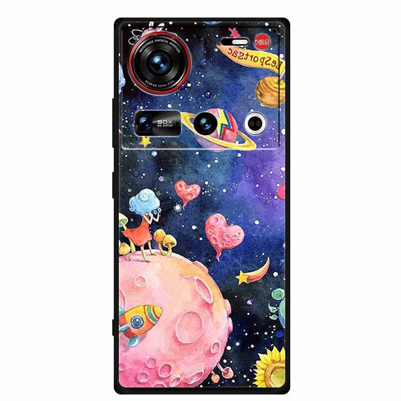 Для ZTE nubia Z70 Ultra 5G Чехлы Мягкий силиконовый чехол из ТПУ Чехлы для телефона Для Nubia Z70 Ultra NX733J NX736J Защитный Бампер Funda