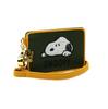 Чехол для пропуска Чехол для пропуска с катушкой Snoopy SNOOPY Держатель для карты Держатель для карты IC Транспорт для поездок на работу и обратно в школу Милый и стильный [E-mono] (зеленый)