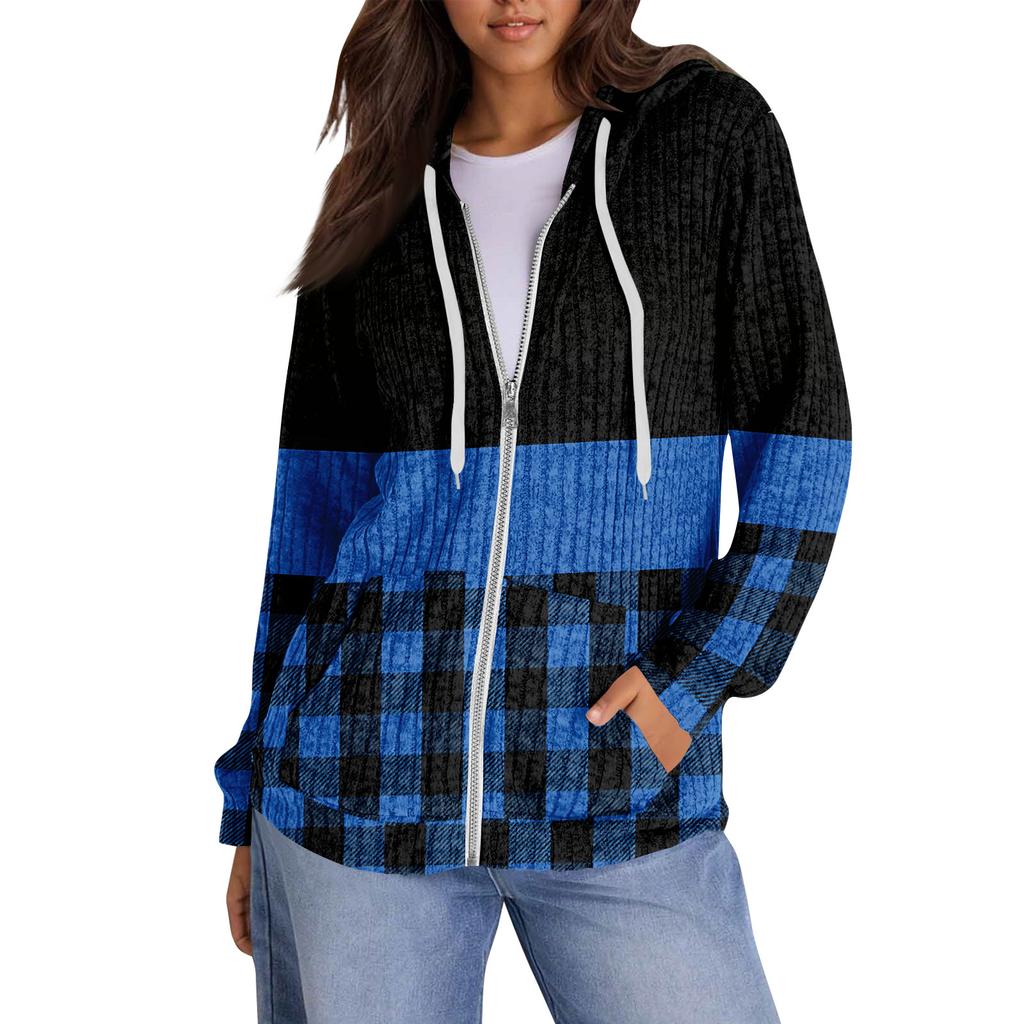 Hoodies For Women Trendy Tops Casual Fall Fashion Long Sleeve Sweatshirt With Pockets Pullover Lightweight