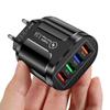 Travel 4 Ports LED Fast Quick Charger USB Transformer Power Supply Adapter