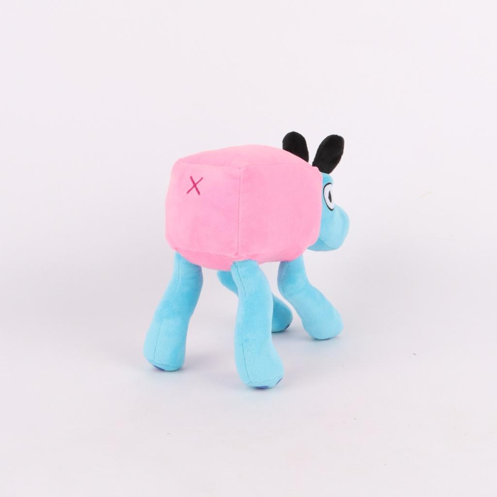 Wobbledog плюшевая качающаяся собака стоячая позиция розовая синяя собака игровая периферийная плюшевая кукла