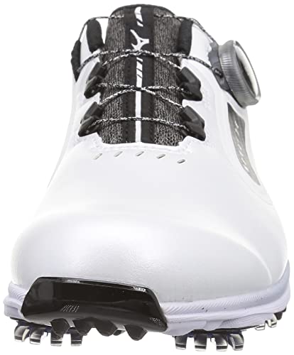 Mizuno Мужские гольф-туфли Nexlite SL BOA, Бело-черные, Размер 25.0 см, 3E