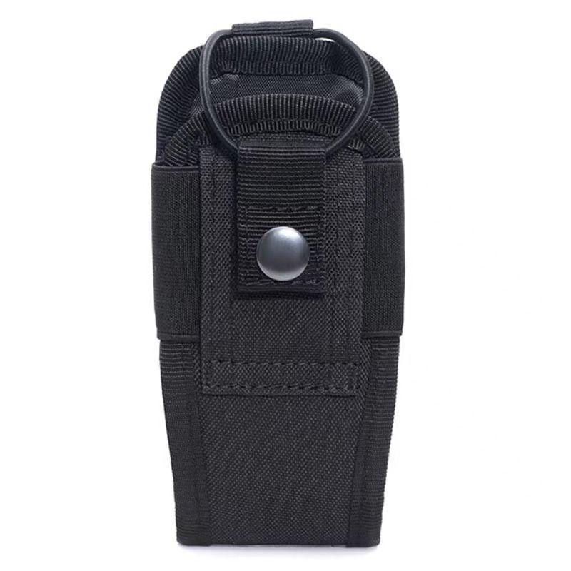 600D Тактический чехол для рации, черный Оксфорд Molle, чехол для радио, портативный уличный охотничий спортивный держатель для телефона, кобура для домофона