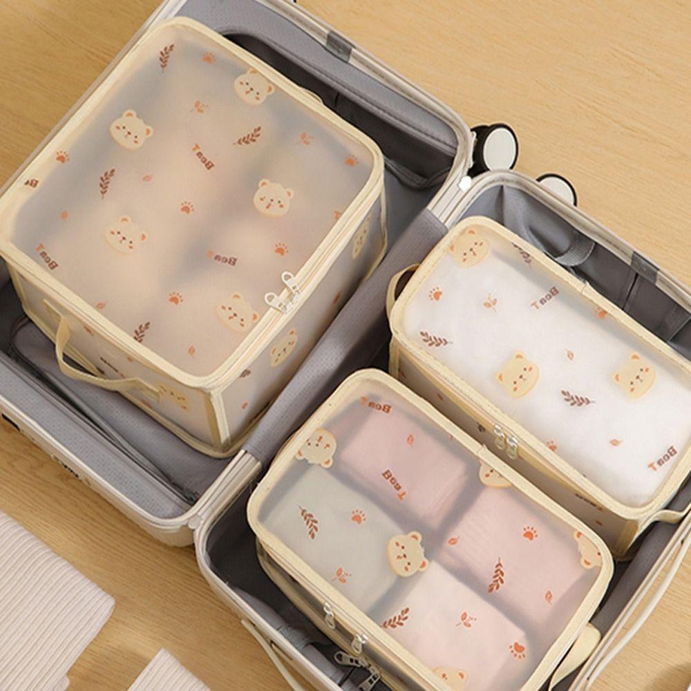 Foldable Clothes Storage Box Waterproof Closet Storage Organizer Bedroom