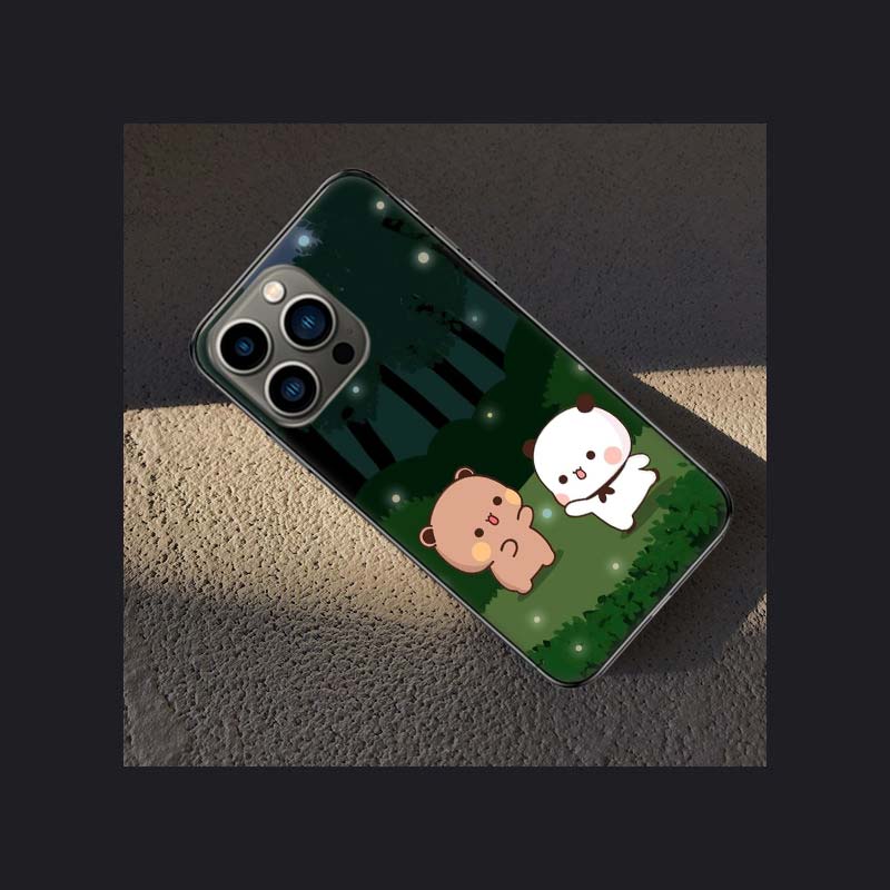 Милый Чехол Для Телефона BuBu DuDu Для Iphone 16 15 Plus 13 12 Mini 17Air 16E 11 14 Pro 17 Pro Max Защитный Кейс Оболочка Мягкий Прозрачный Чехол Милый