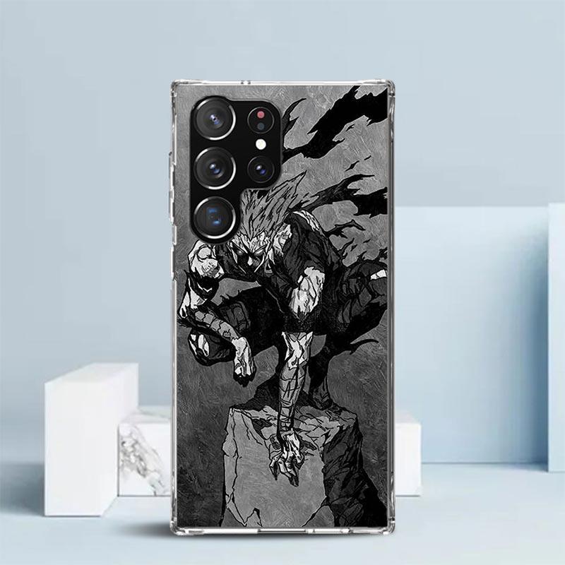 Чехол One P-Punch-Man Garou с мягкой обложкой для Samsung Galaxy S25 Edge S26 S24 S23 Ultra Чехол для телефона S22 S21 Plus S20 FE Печатный узор Защитный