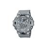 Серия G-SHOCK с двойным дисплеем (ЖК/стрелочным), водонепроницаемость 200 м, кварцевый механизм, полимерный ремешок, японские и корейские часы, унисекс, серебристый GA-700FF-8AJF