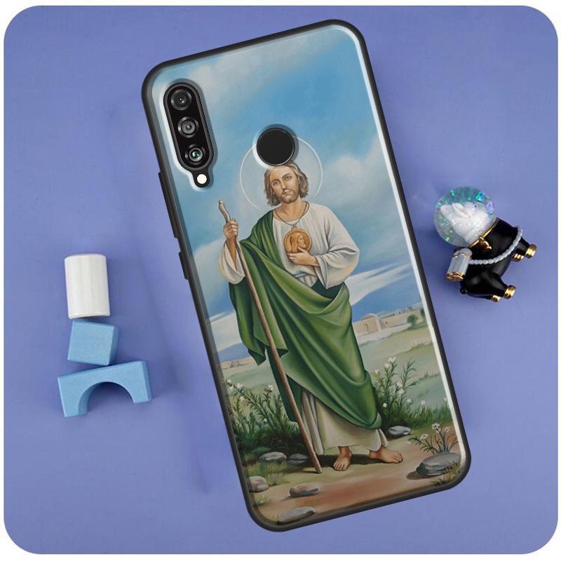 San Judas Tadeo For Huawei Nova Y70 Y60 Y90 Y61 Y91 Nova 9 10 SE 11 Pro 5T 11i 8i 3i P20 P30 P40 Lite Case