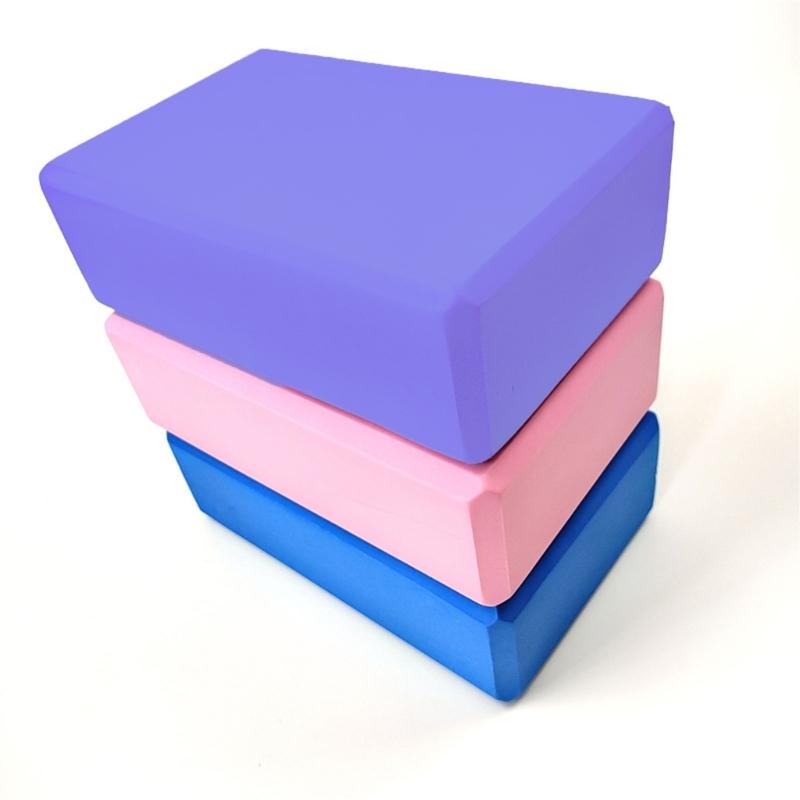 High Density Foams Yoga Brick Soft NonSlip Supportive Foams Block for Yoga, Fitness, Pilates, Stretching and Toning