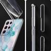Прозрачный силиконовый чехол для телефона с мраморным узором для Samsung Galaxy S23 S22 5G S20 Ultra S21 FE 5G S10E S9 S8 S10 Plus Мягкая противоударная крышка