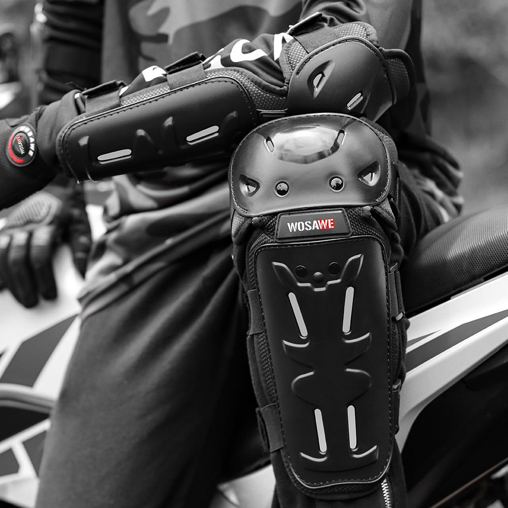 WOSAWE Motorcycle Racing Protective Gear Motocross Armor Vest Knee Pads Elbow Protective Guard