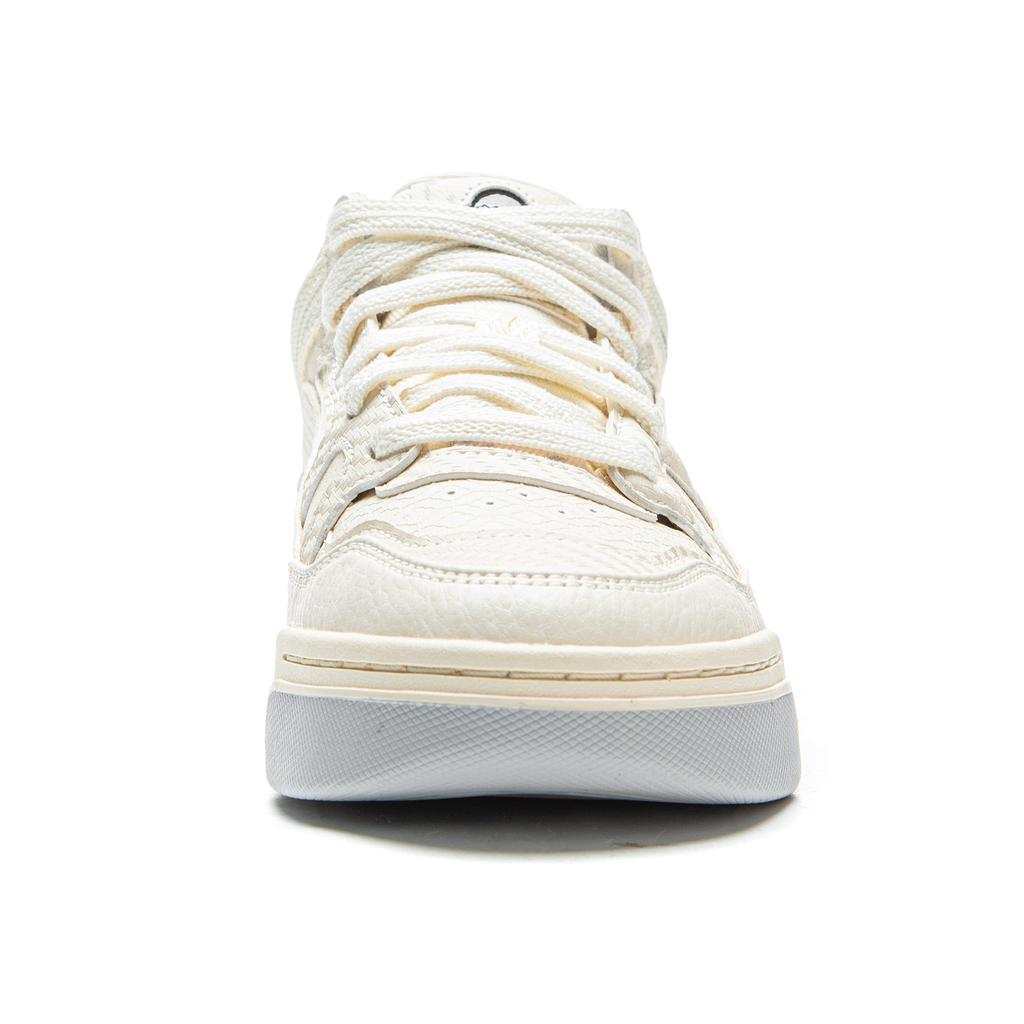 Li Ning Moon White 2MID Скейтбордические кроссовки Женские средние Ecru AGCV332-1