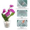 Mesh Pot Root Control Orchid Flower Breathable Growth Container Drainage Hole Orchid Pot With Root Garden Plastic Flower Pot