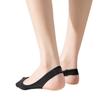 Носки-подушечки под переднюю часть стопы на высоком каблуке женские ультратонкие невидимые с мелким вырезом противоскользящие носки
