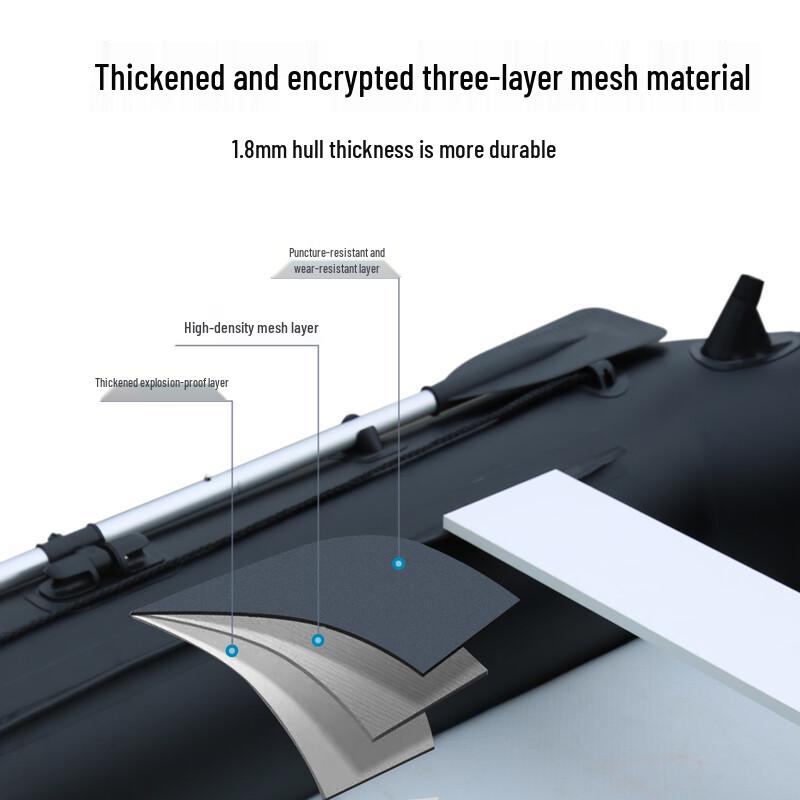 TLXT Thickened Inflatable Fishing Raft and Kayak