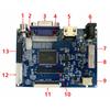 2AV driver control board with 7" monitor, 1024x600