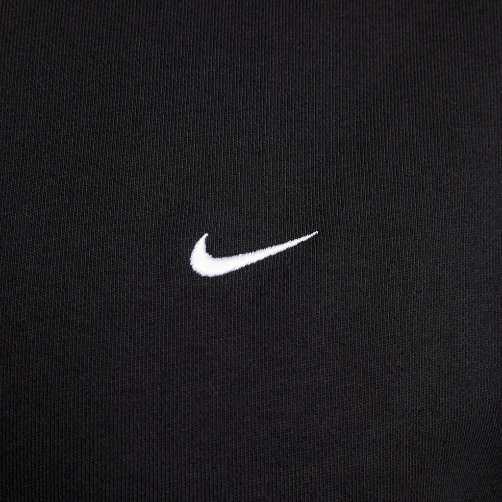 Nike Флисовый свитшот Solo Swoosh, мужской черный