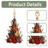 Music Theme Party Christmas Decorations Acrylic Xmas Tree Ornament  Home Decoration