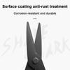 Многофункциональные ножницы для рыбалки, острое зубчатое лезвие из нержавеющей стали, нескользящая резиновая ручка, ножницы для ножниц из полиэтиленовой лески, аксессуары для уличной рыбалки