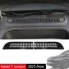 Grille Mesh Inserts for 2025 2026 Tesla New Model Y Juniper Front Air Inlet Intake Vent Grill Cover Model Y Launch Accessories