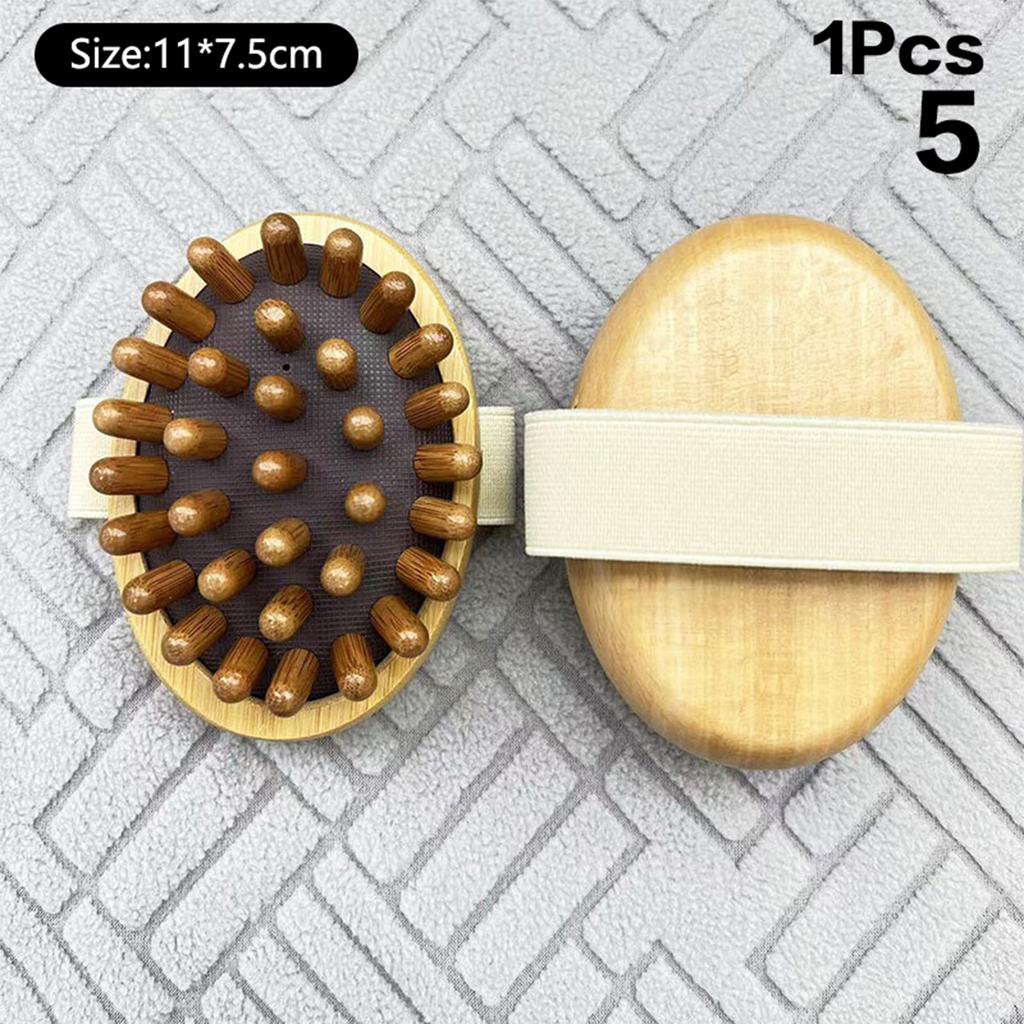 Антицеллюлитная щетка для тела, успокаивающее деревянное эфирное масло, спа, воздушная подушка, массажная расческа для волос, массажная щетка для кожи головы, массажер для тела