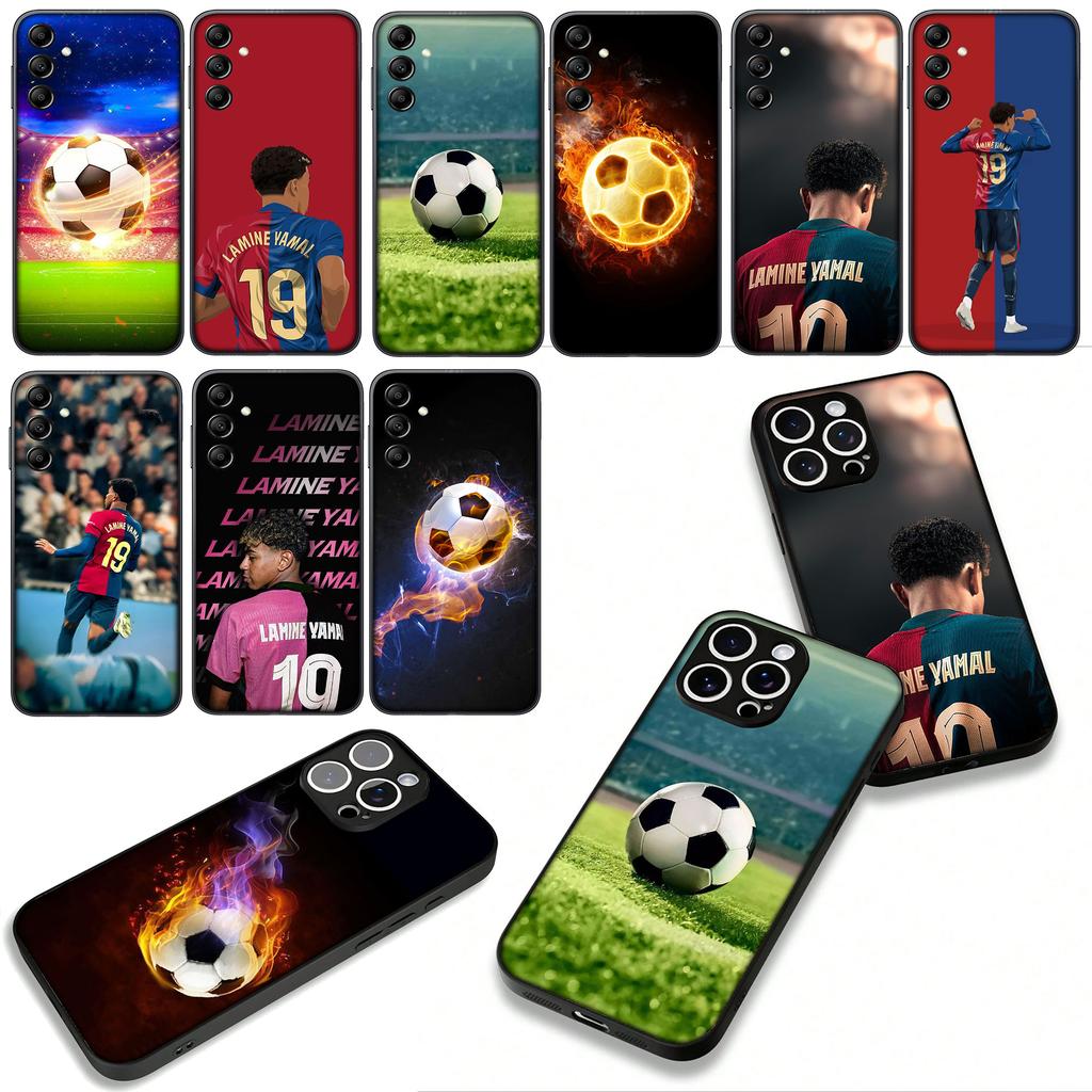Для Samsung Galaxy A25 A37 A57 A12 A14 A31 A41 A50 A51 A70 A71 A72 A21S A04 M15 Note 20 9 8 10 Чехол Футбол № 19 Футбольный №19