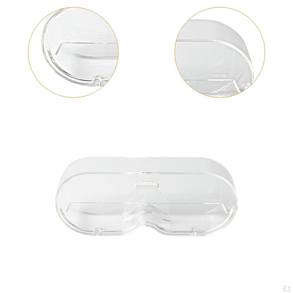 Настенный держатель для очков, прозрачный футляр, многофункциональный дисплей для солнцезащитных очков для спальни