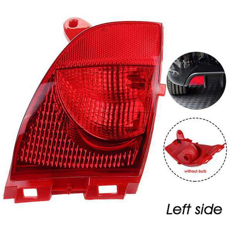 Practical 2X 6350GJ Car Rear Bumper Fog Light Parking Warning Reflector Taillights For 308CC/C3/2008 2009-2014 Right
